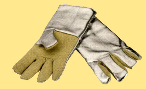 Aluminized Kevlar ® Hand Gloves