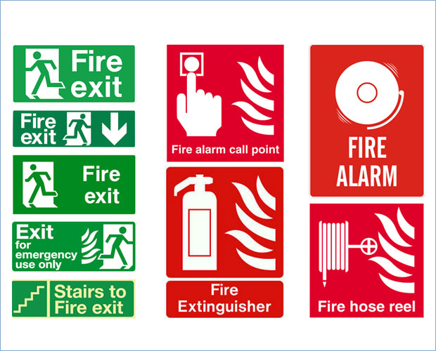Signages And Fire Alarm System
